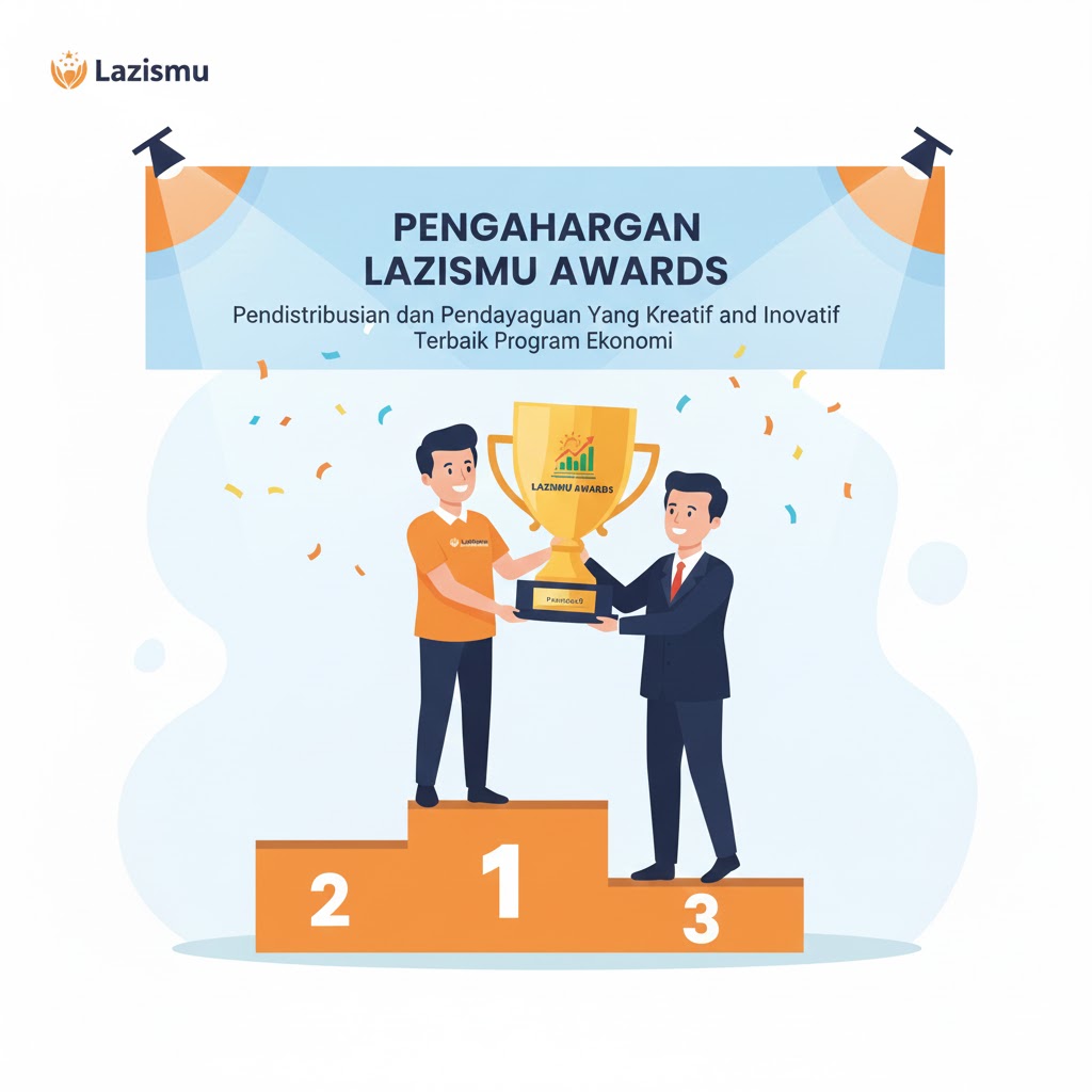 Penghargaan Pendistribusian dan Pendayagunaan Yang Kreatif dan Inovatif Terbaik pada Program Ekonomi